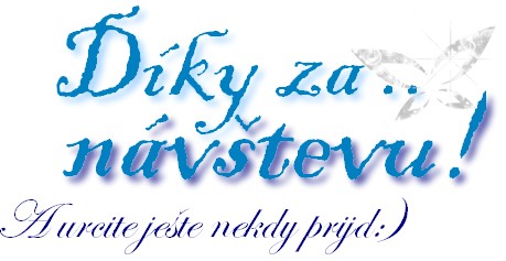 Dky za nvtvu!